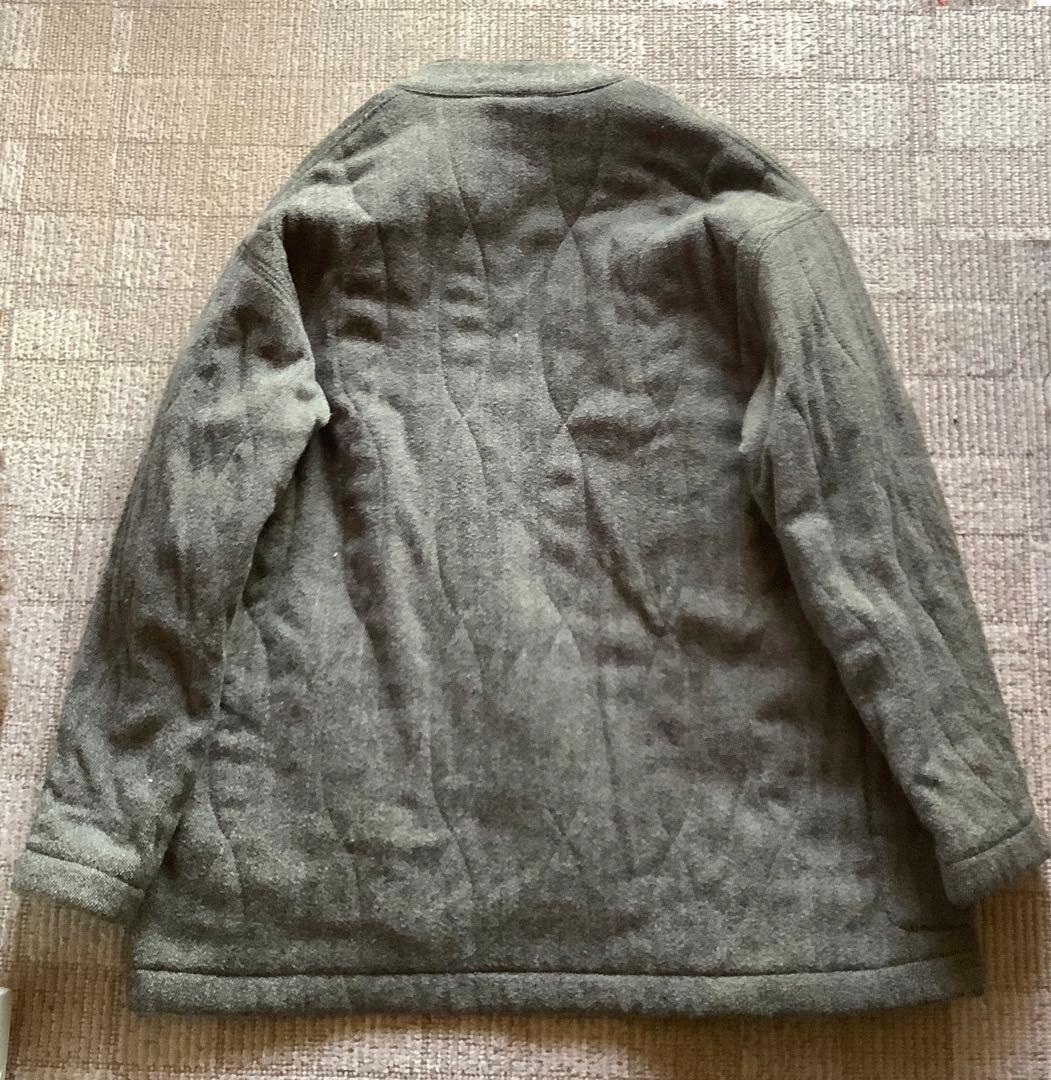 【美品】Emporio Armani エンポリオアルマーニ　ノーカラーコート