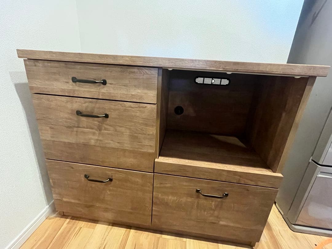 @rose LOWYA ロウヤ 食器棚 キッチン収納 引き出し スライド