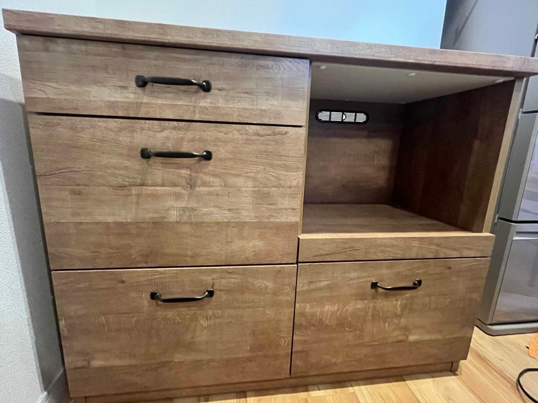 @rose LOWYA ロウヤ 食器棚 キッチン収納 引き出し スライド