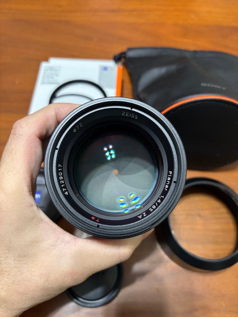 レンズ(単焦点) Sony Carl Zeiss 85mm f1.4 ZA