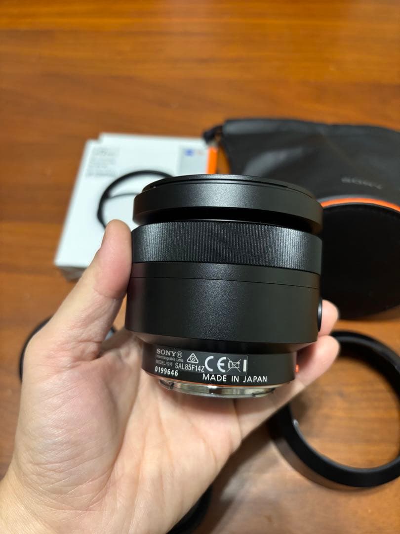 レンズ(単焦点) Sony Carl Zeiss 85mm f1.4 ZA