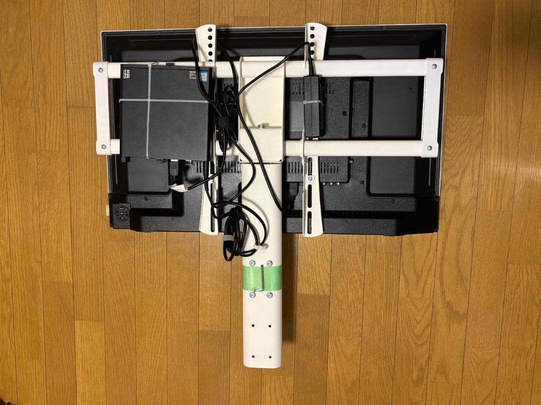 32型液晶テレビ＋miniPC+キャスター付きテレビ台セット