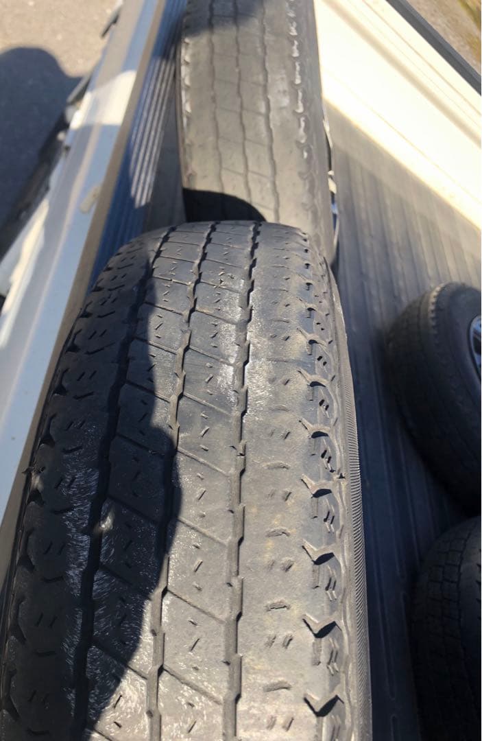 軽トラ・軽バン用　サマータイヤ　アルミホイール４本セット