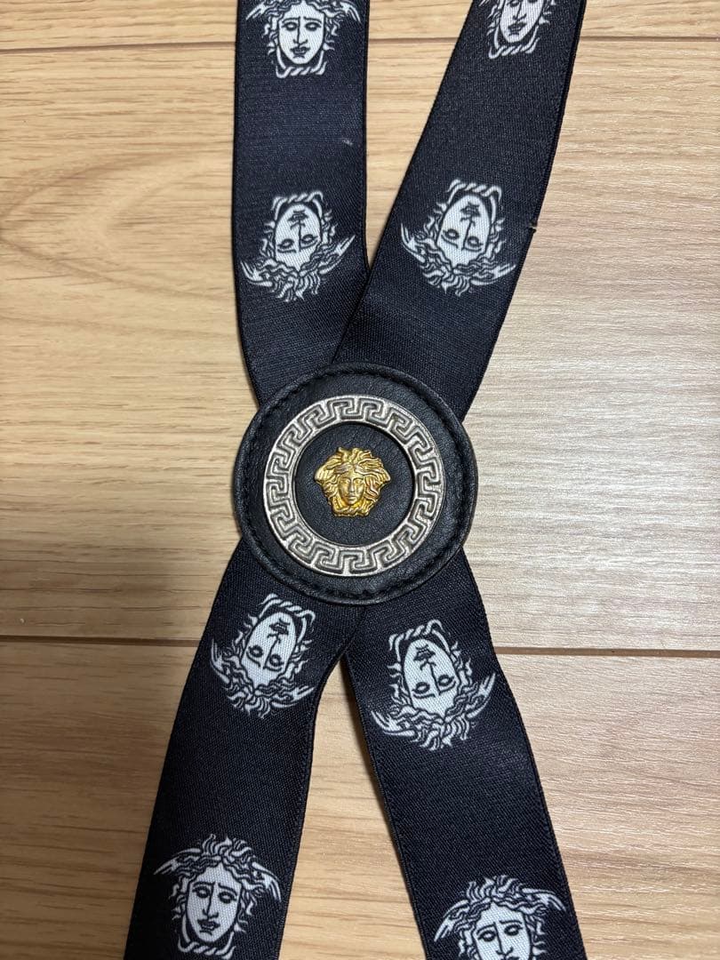 Versace ヴェルサーチ　サスペンダー　ビンテージ