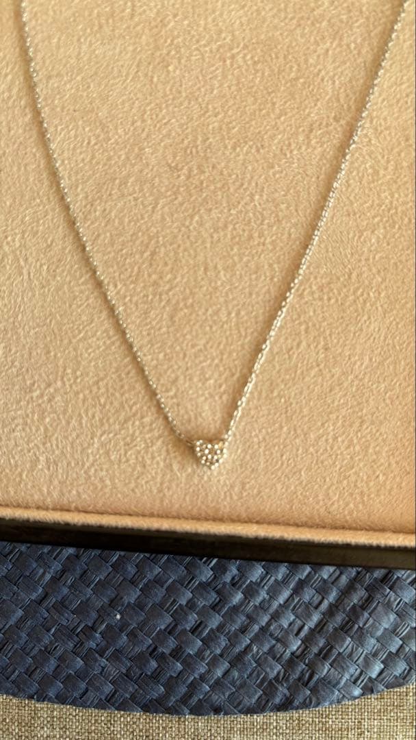 ヴァンドーム　青山　ホワイトゴールド　ダイヤ　ネックレス　18K