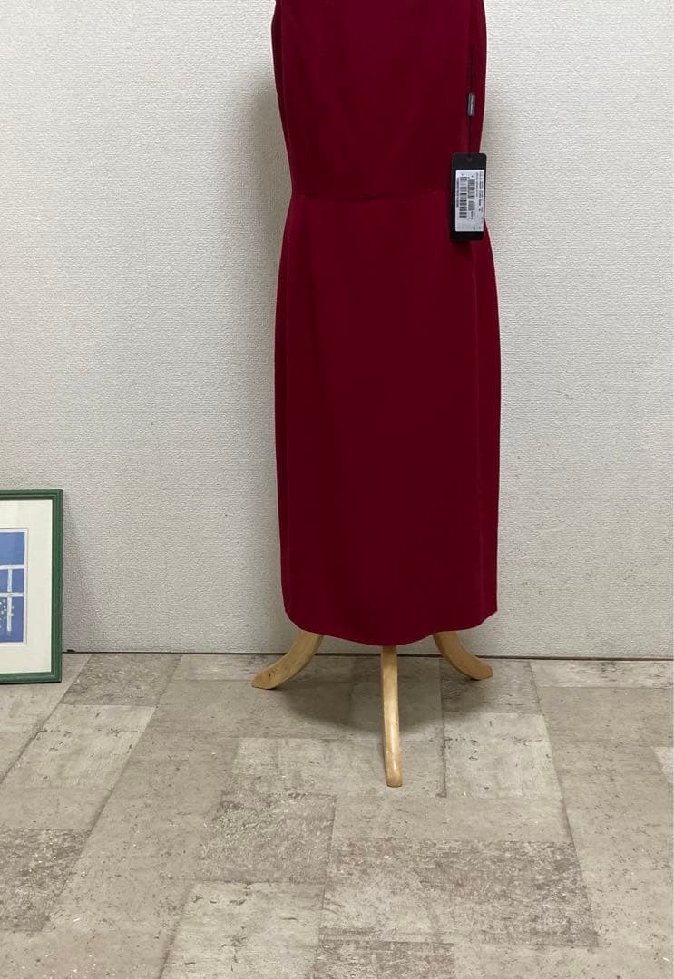 未使用タグ付　ドルチェ＆ガッバーナ　カクテルドレス 46 大きなサイズ　レッド