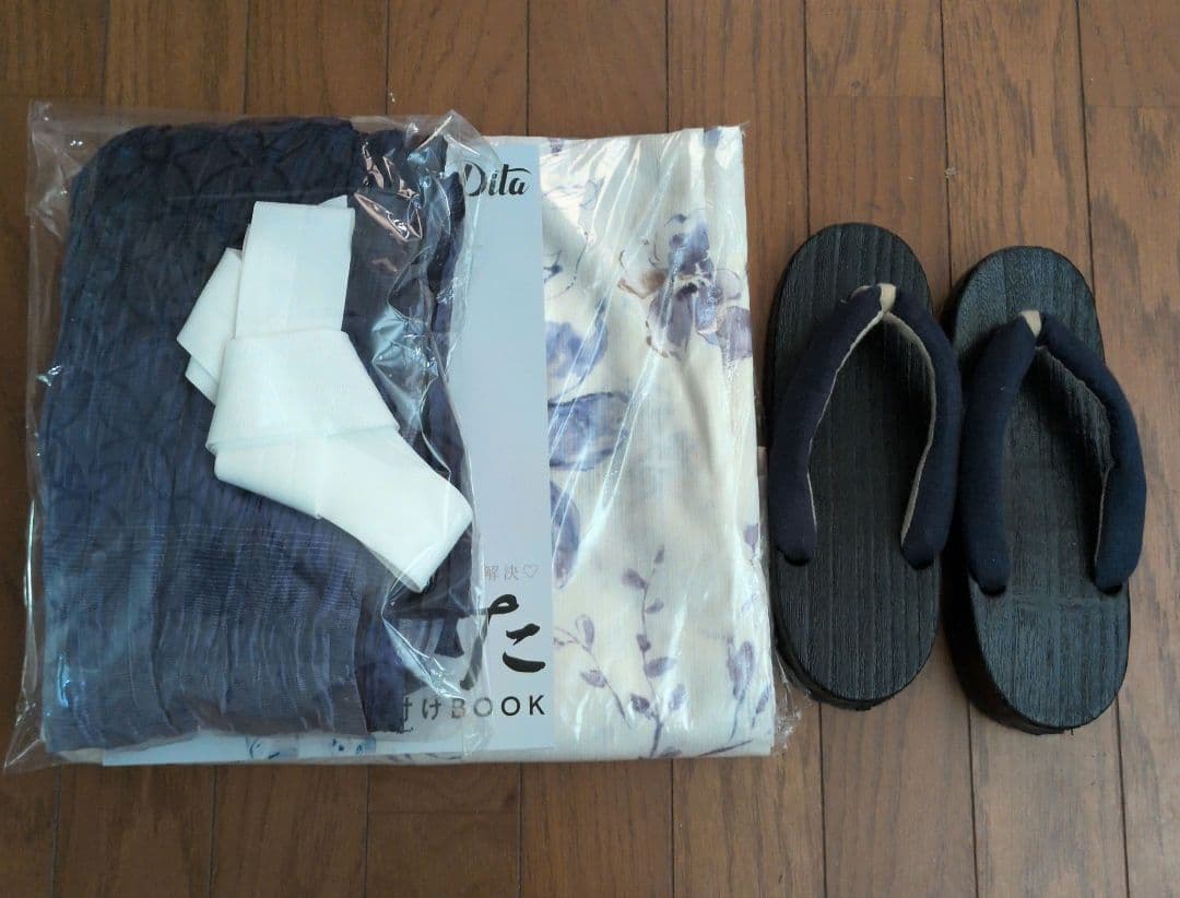 nk　Dita　浴衣セット　水彩の明鏡しらべ