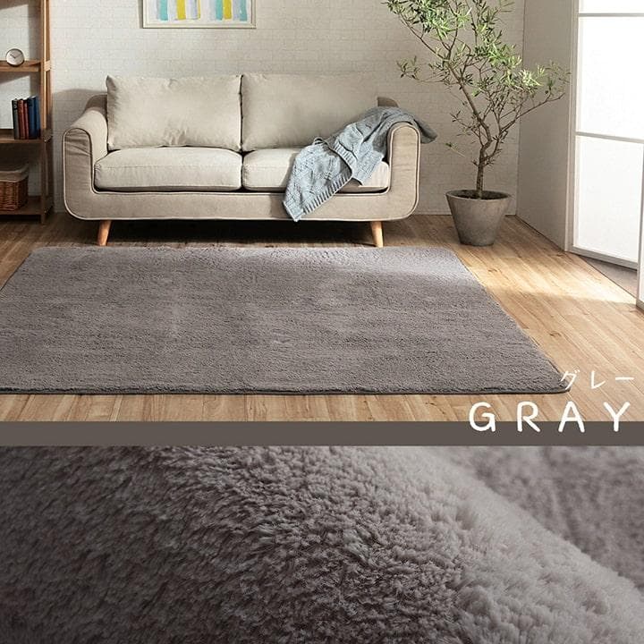 ラグ カーペット 無地 さらさら フィリップⅡ 200x250cm 送料込 畳