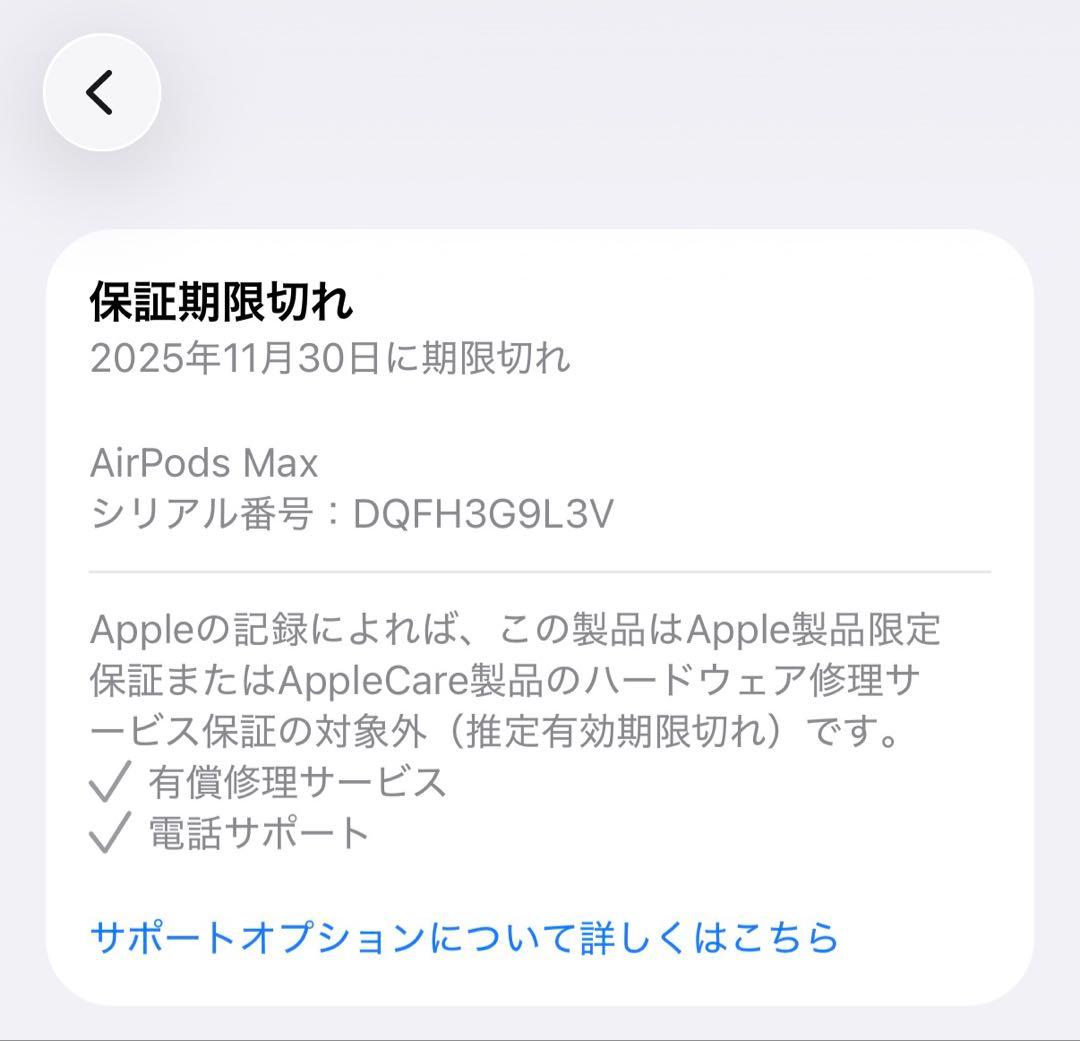 【即購入歓迎】apple AirPods Max 第二世代　ブルー