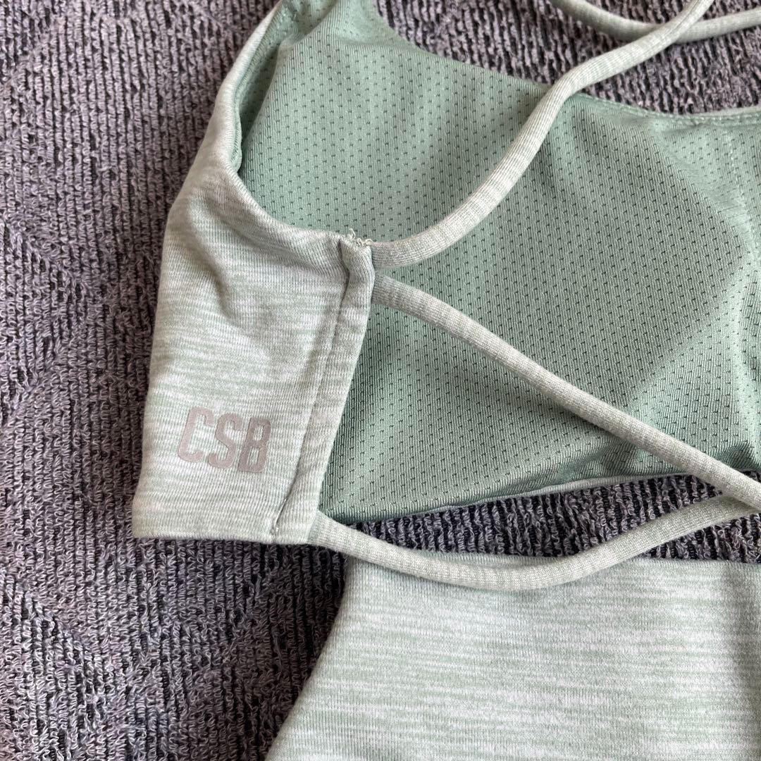 CSB スポーツブラとショートパンツセット