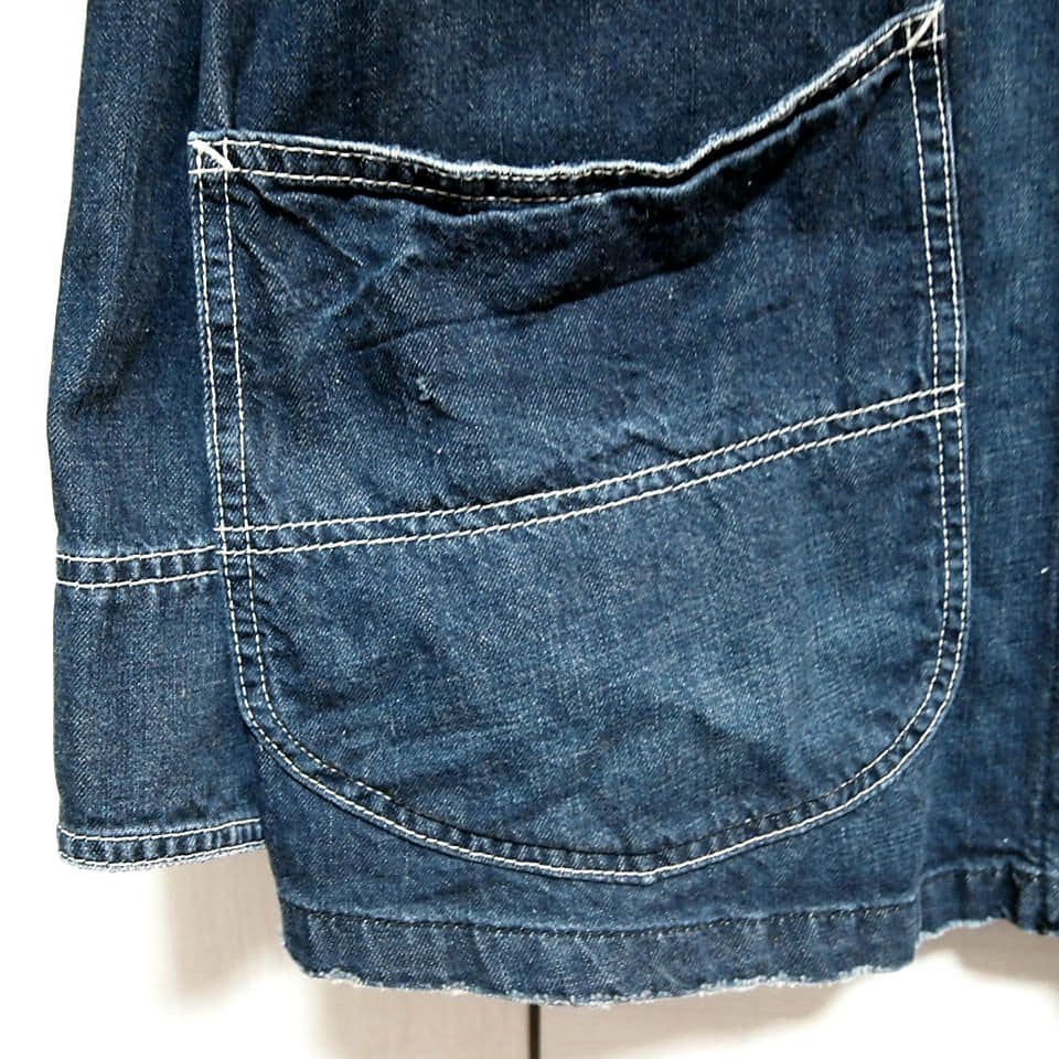 【ハウスマーク★Lサイズ】Lee 91-J　カバーオール　インディゴ ブルー