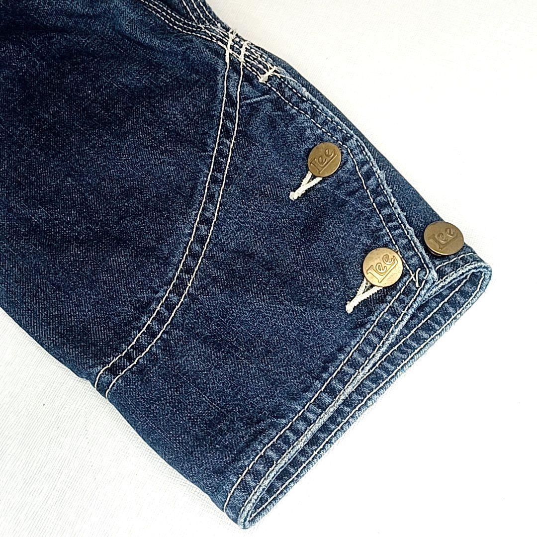 【ハウスマーク★Lサイズ】Lee 91-J　カバーオール　インディゴ ブルー