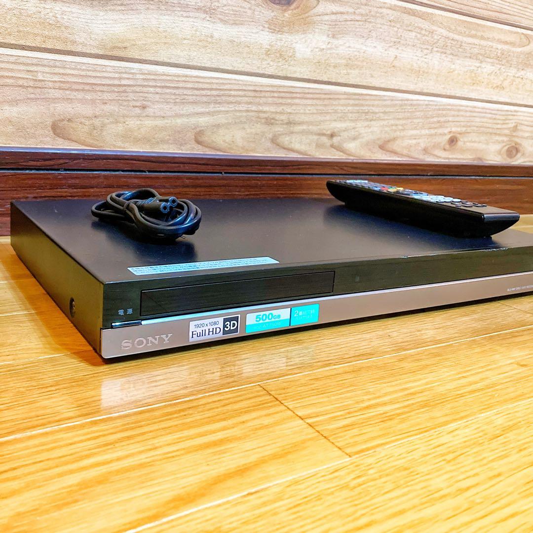 SONY ソニー　ブルーレイレコーダー HDD 500GB２チューナー