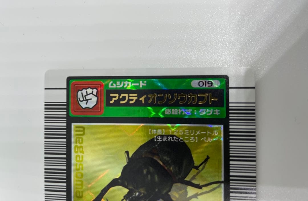レア　ムシキング　アクティオンゾウカブト019