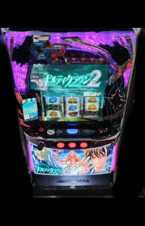 パチスロ実機 ギルティクラウン2 オートプレイスマスロユニット