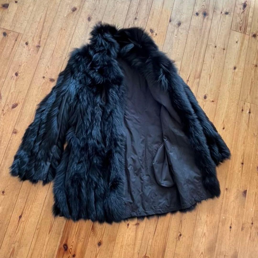 catcallブルーフォックス　ファーコート　軽量