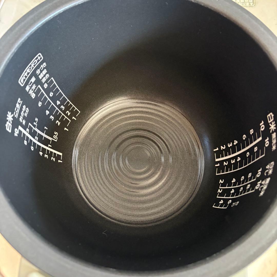 【良品】TOSHIBA RC-18VQL 10合 真空圧力IH ジャー炊飯器