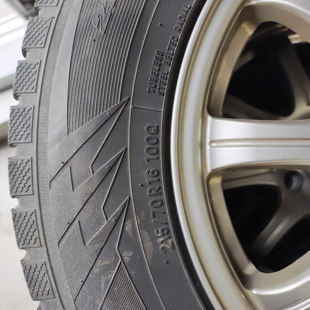 デリカD5 スタッドレス TOYO 216/70R16 20年