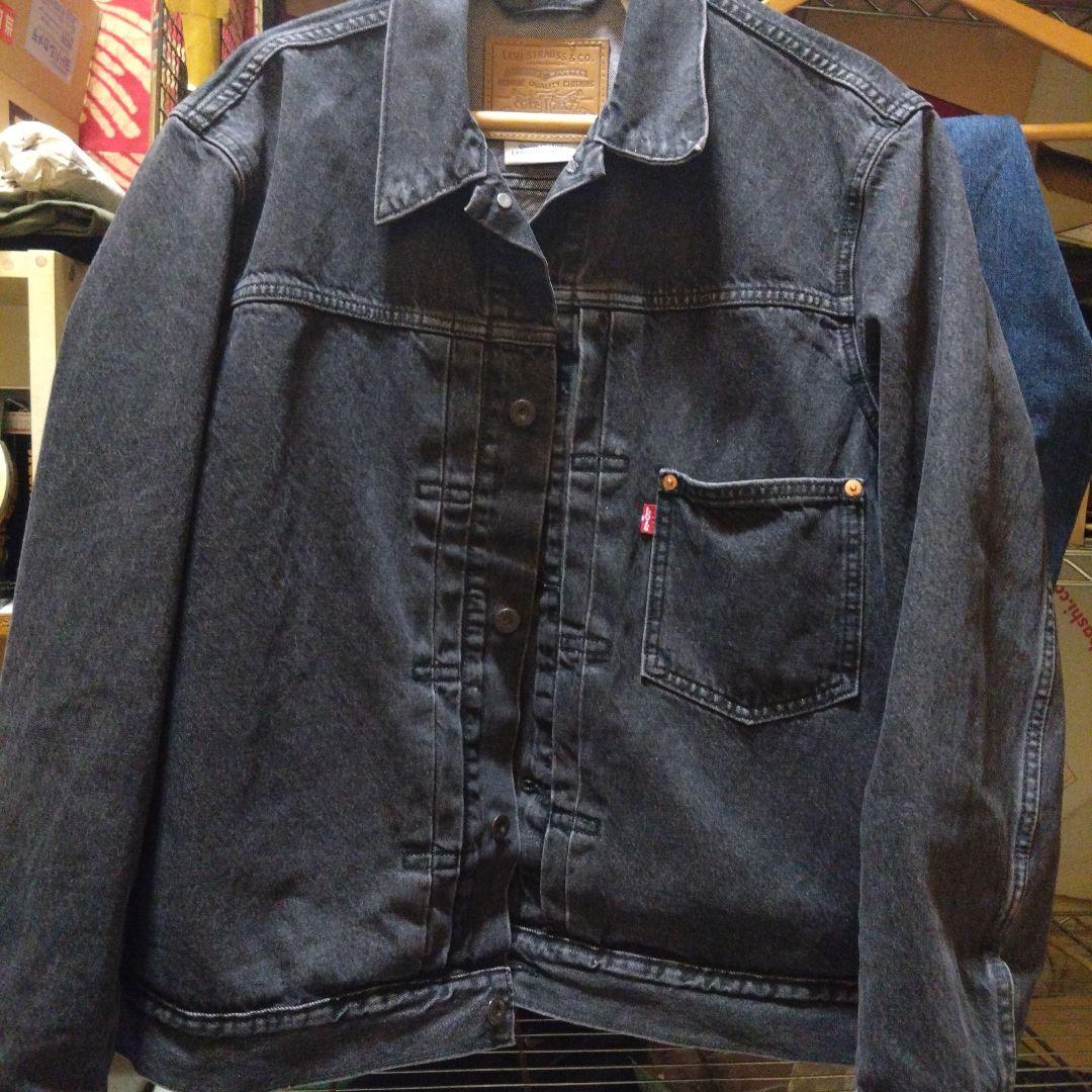 本日限定値下げ リーバイス 1936年復刻 デニムジャケット ブラック Lサイズ