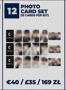 ONEUS トレカセット　ヨーロッパ 15枚入り