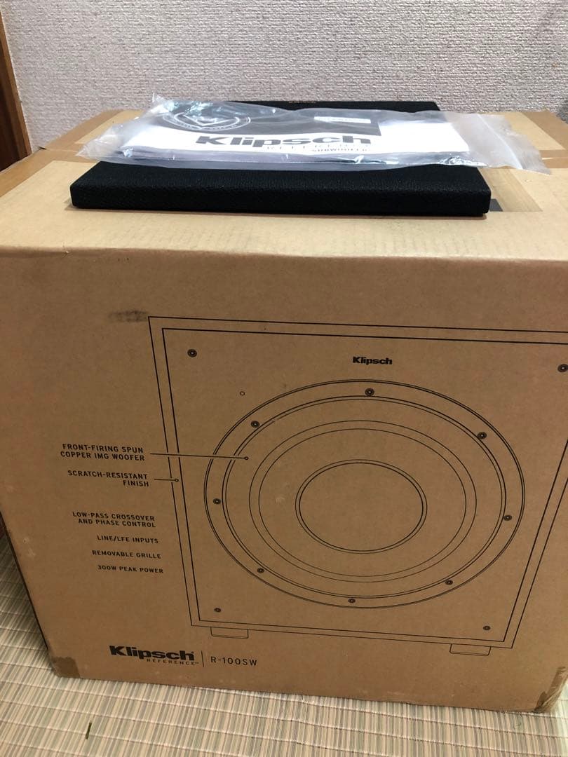 クリプシュ　Klipsch R100SW サブウーファー　10インチ　美品