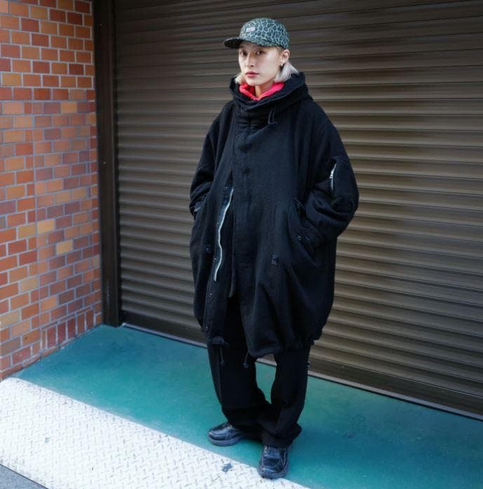 anytee Felted M48 parka 　Ｌ　完売品　縮絨