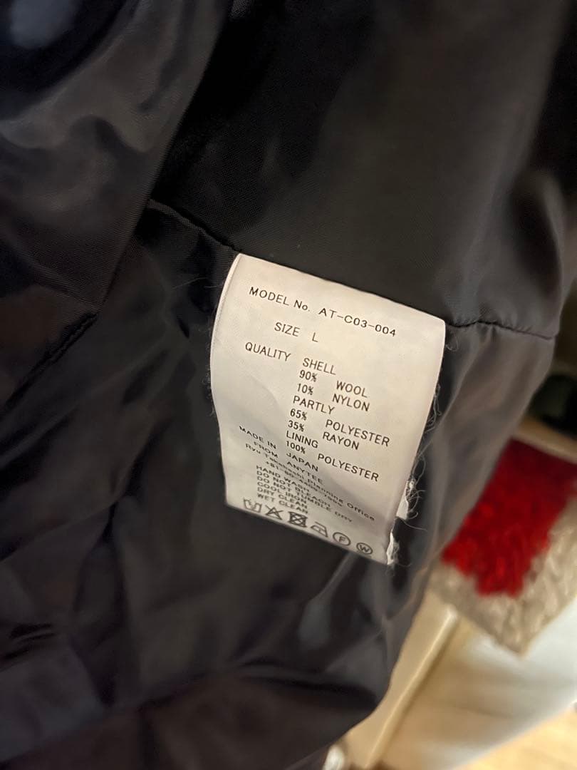 anytee Felted M48 parka 　Ｌ　完売品　縮絨