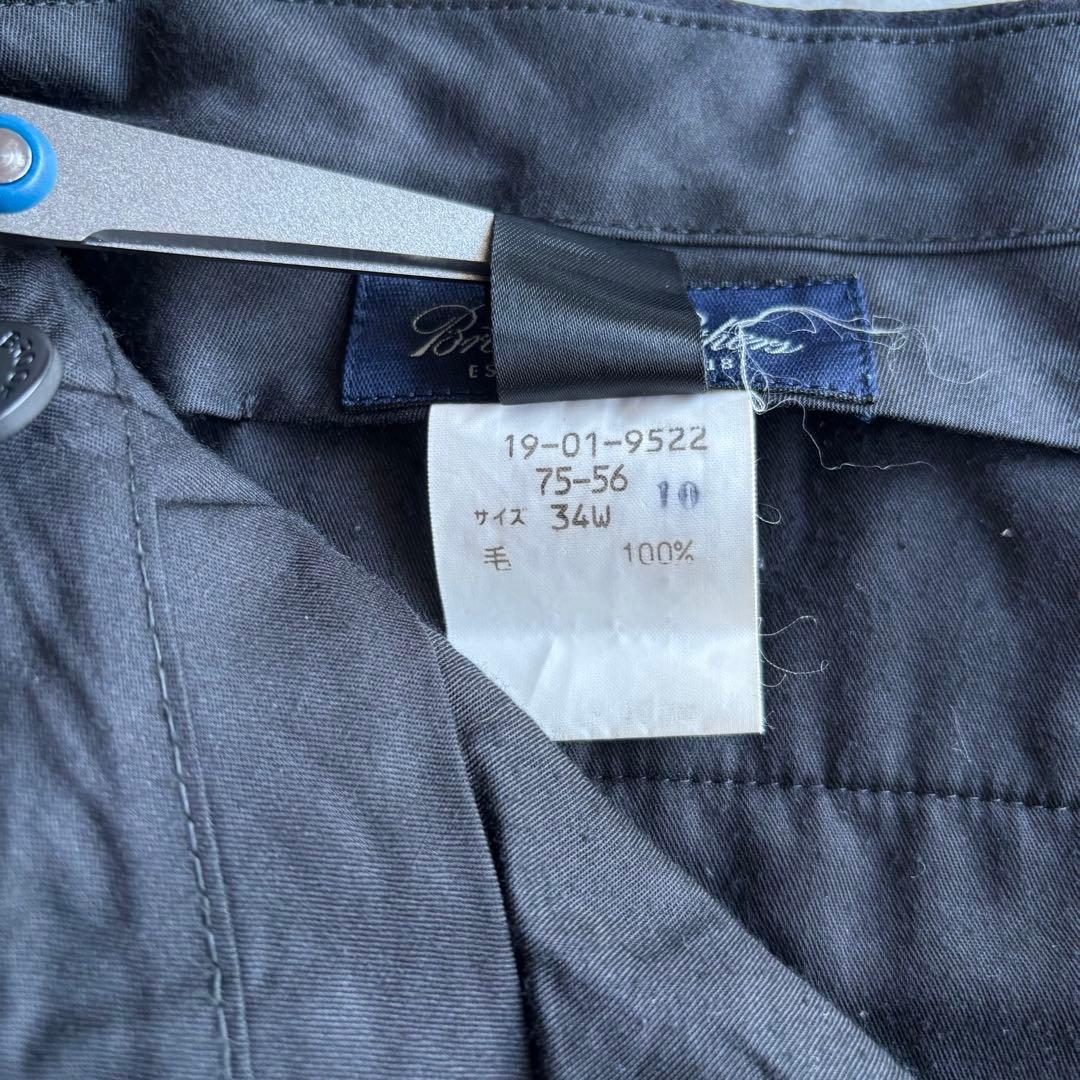 ✨️美品 ブルックスブラザーズ ストライプ スーツ ブラック XL セットアップ