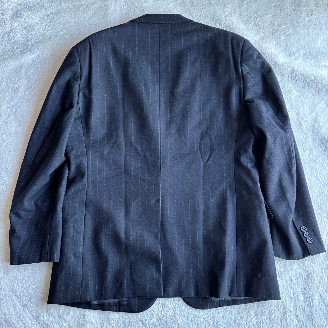 ✨️美品 ブルックスブラザーズ ストライプ スーツ ブラック XL セットアップ