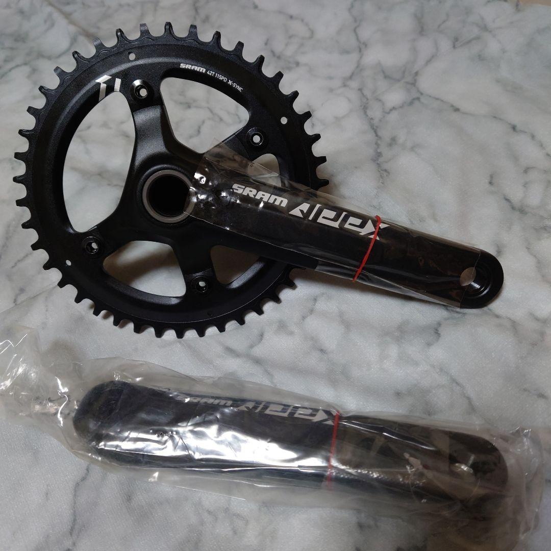SRAM APEX1 クランク　42T 170mm GXP