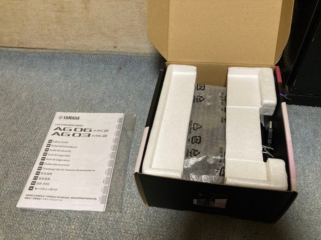 YAMAHA AG03 MK2 ミキサー