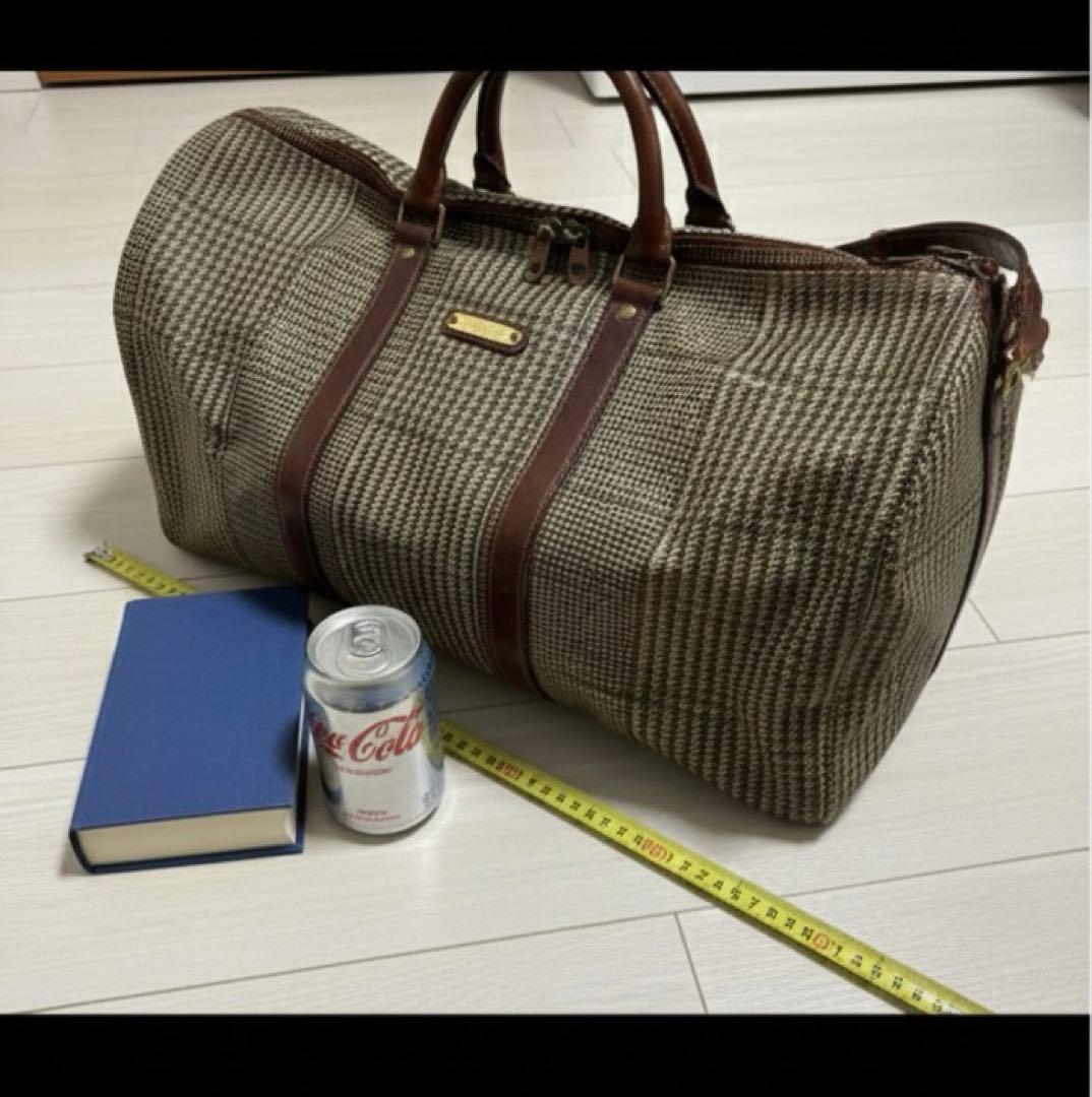 POLO Ralph Lauren レザーボストンバッグ