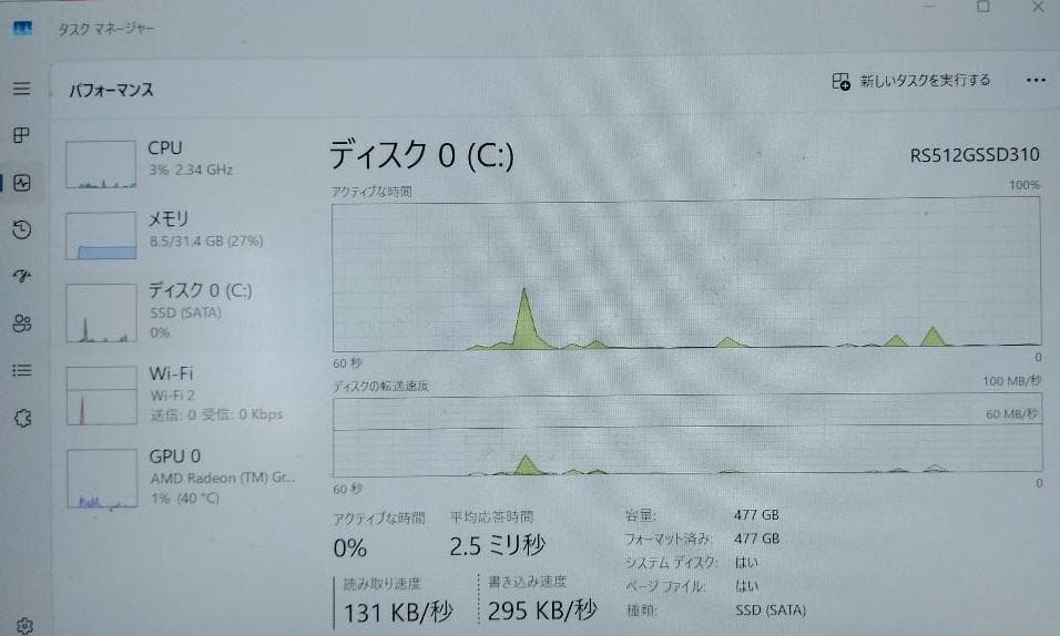 NiPoGi E3B ミニPC 5875U 32GB SSD512GB