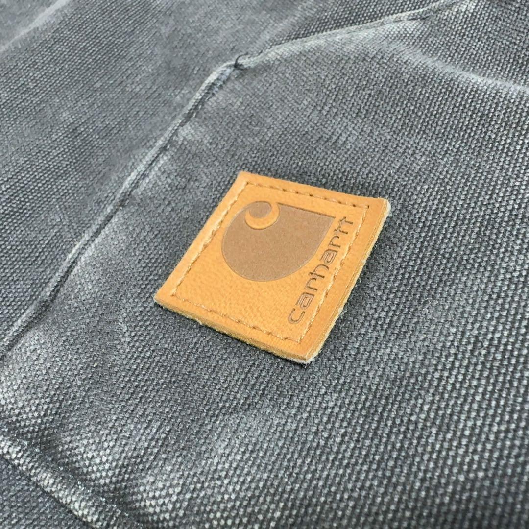 【希少グレー・Lサイズ】カーハート ダックベスト V02 029