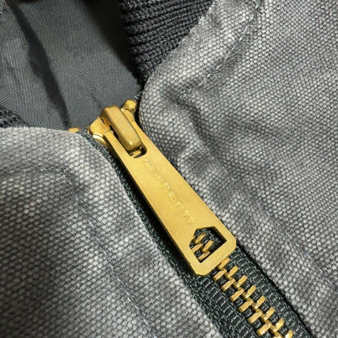 【希少グレー・Lサイズ】カーハート ダックベスト V02 029