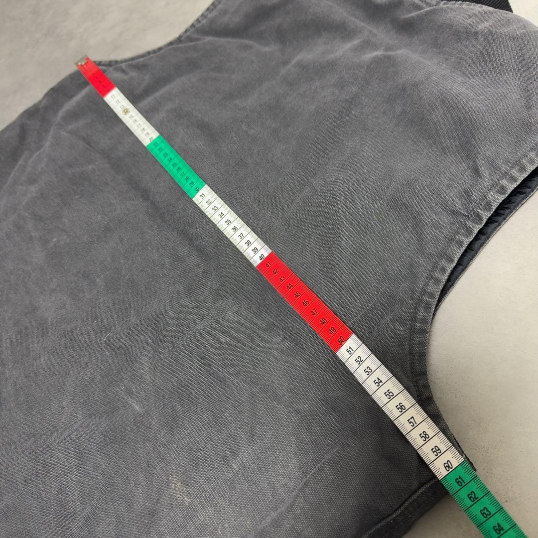 【希少グレー・Lサイズ】カーハート ダックベスト V02 029