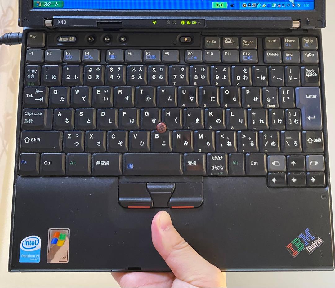 【ジャンク】IBM Thinkpad x40