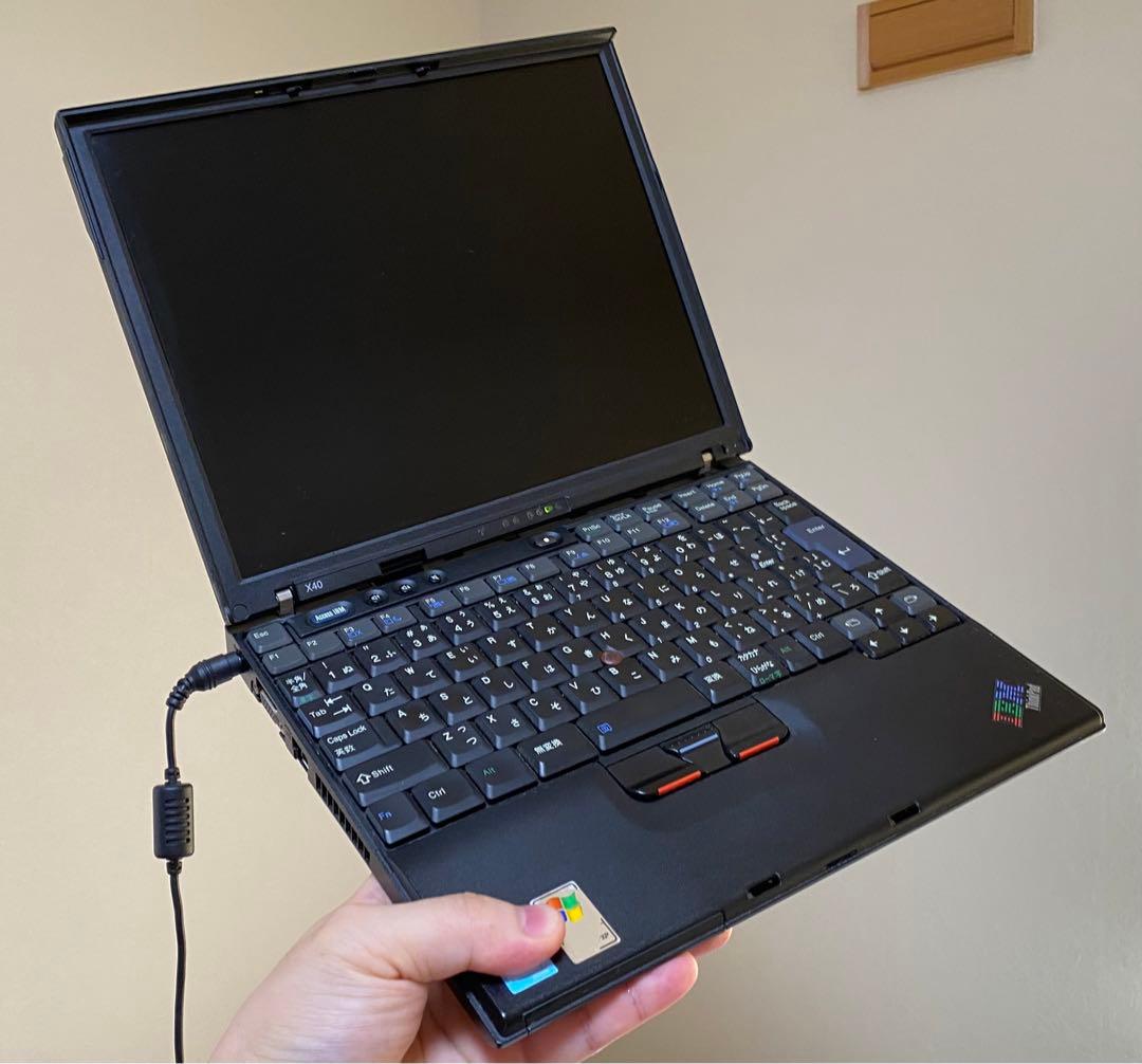 【ジャンク】IBM Thinkpad x40