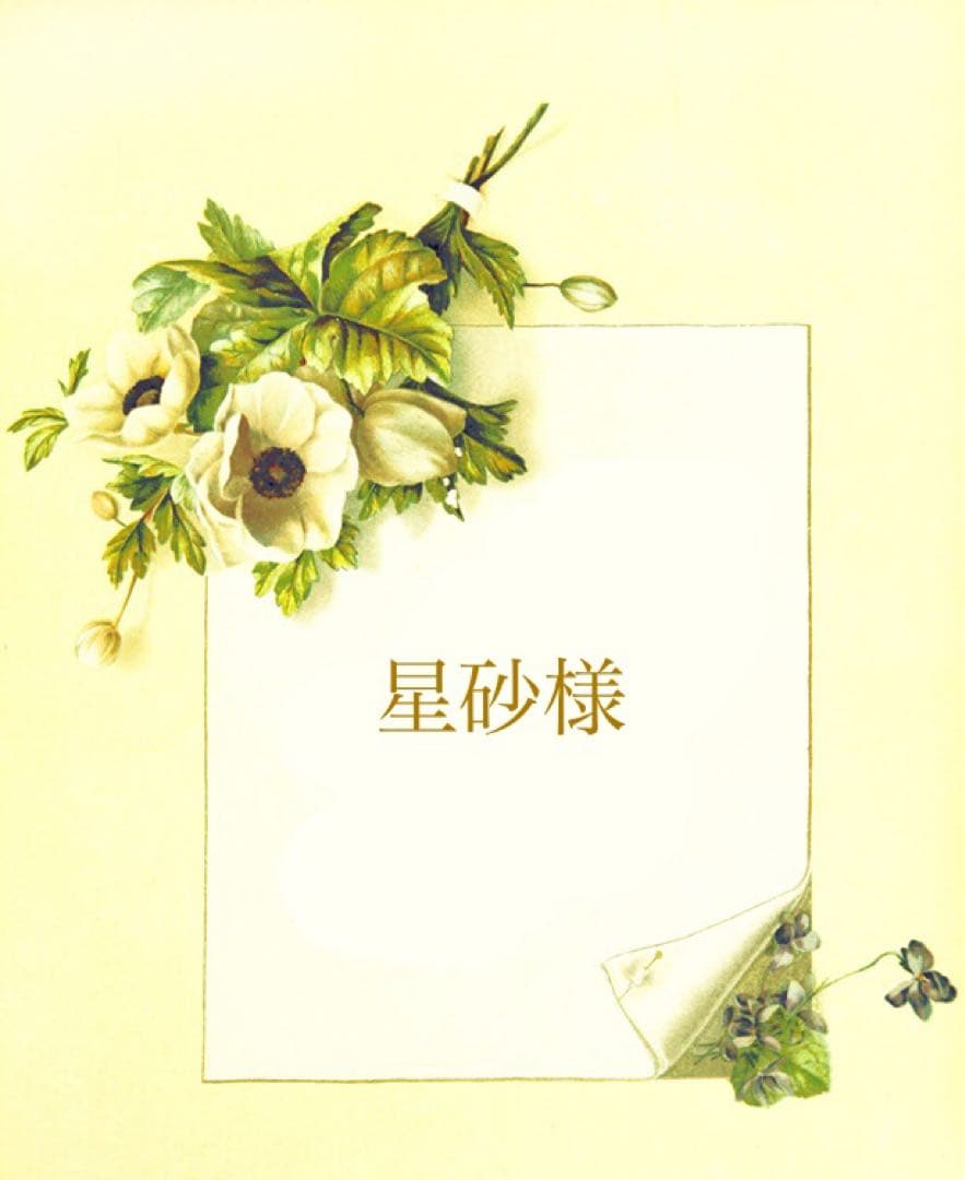 ＊＊ 星砂オーダーページです　＊＊