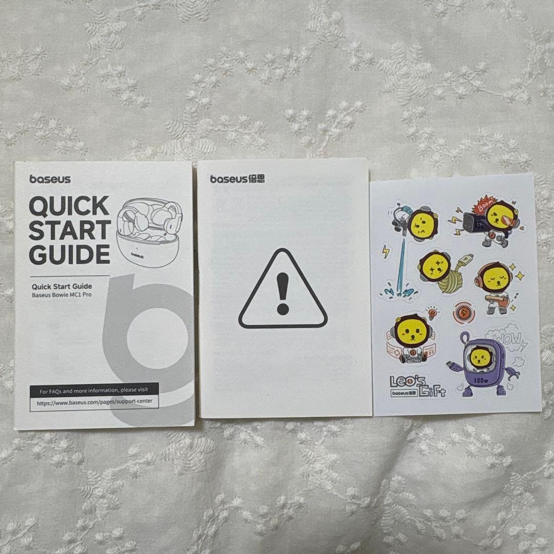 Baseus Bowie MC1 Pro ワイヤレスイヤホン