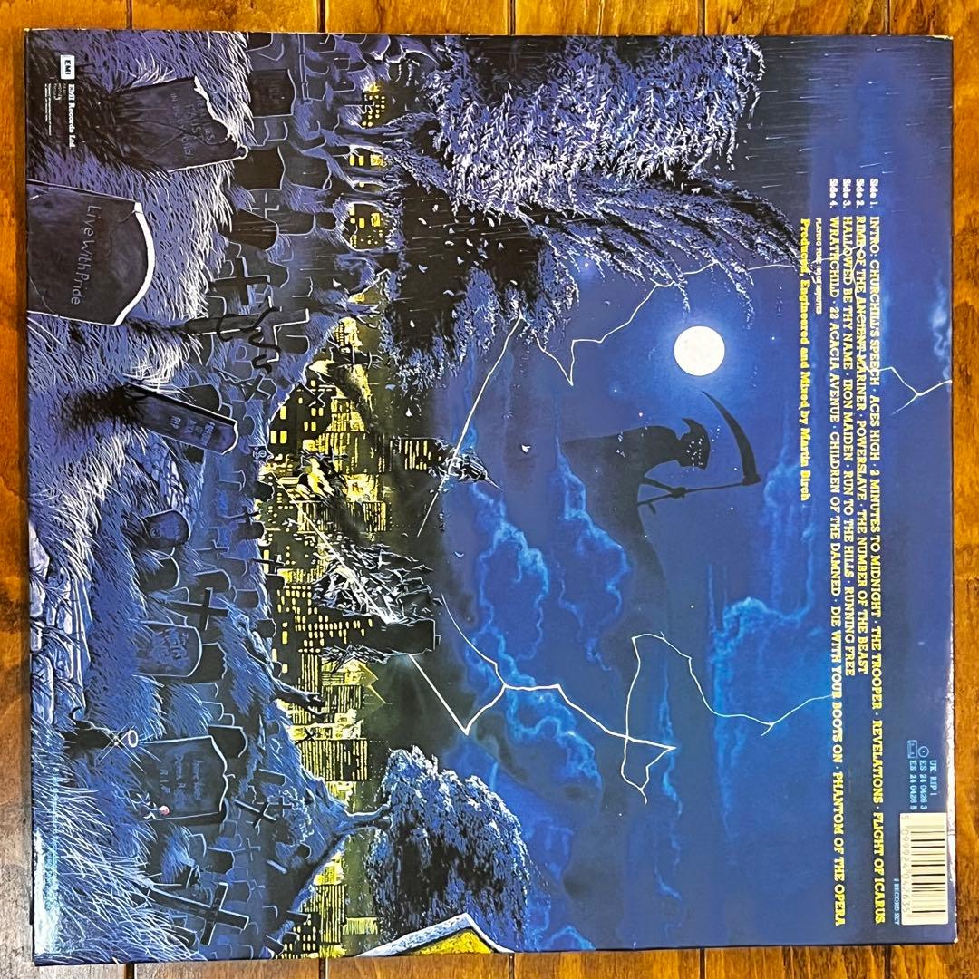 UK アイアンメイデン LIVE AFTER DEATH ES24 0426 3