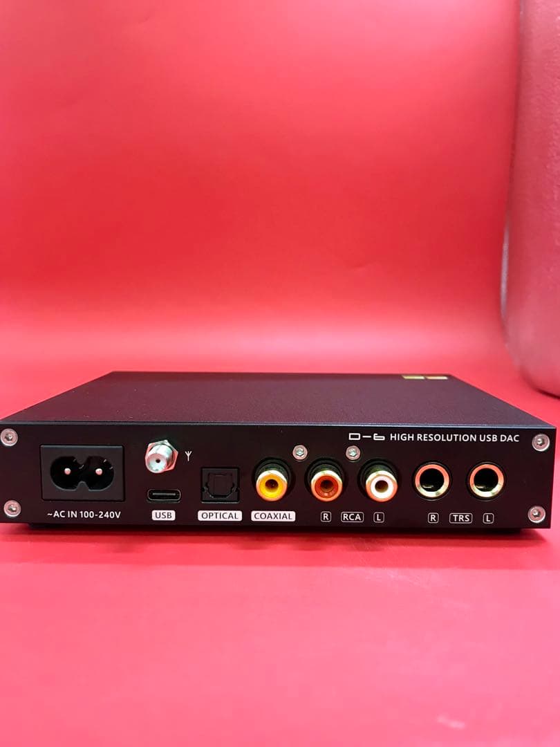 【開封済み・未使用】S.M.S.L　D-6　DAC　オーディオ　コンバーター