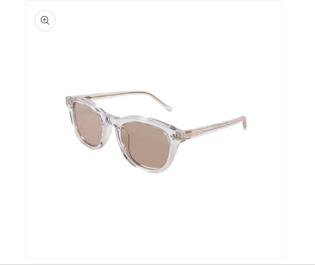 【極美品】イーブルアクトサングラスYALEⅡ clear /brown lens