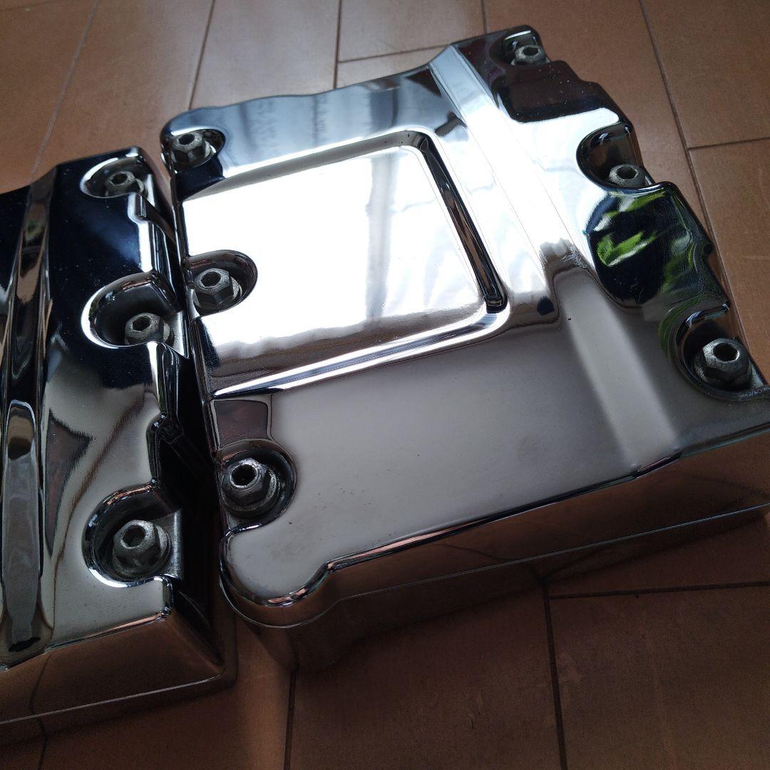 ハーレーツインカムロッカーカバーロアカバーセット クローム