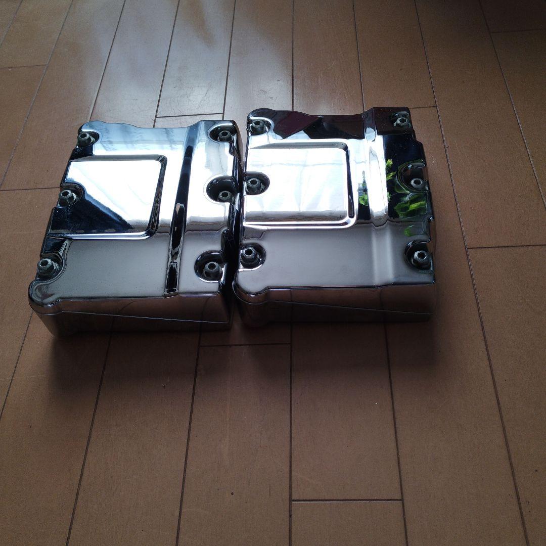 ハーレーツインカムロッカーカバーロアカバーセット クローム