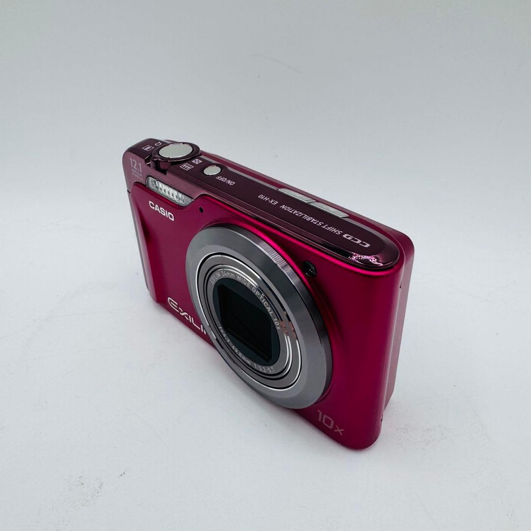 【極美品】カシオ CASIO EXILIM EX-H10 ピンク デジカメ