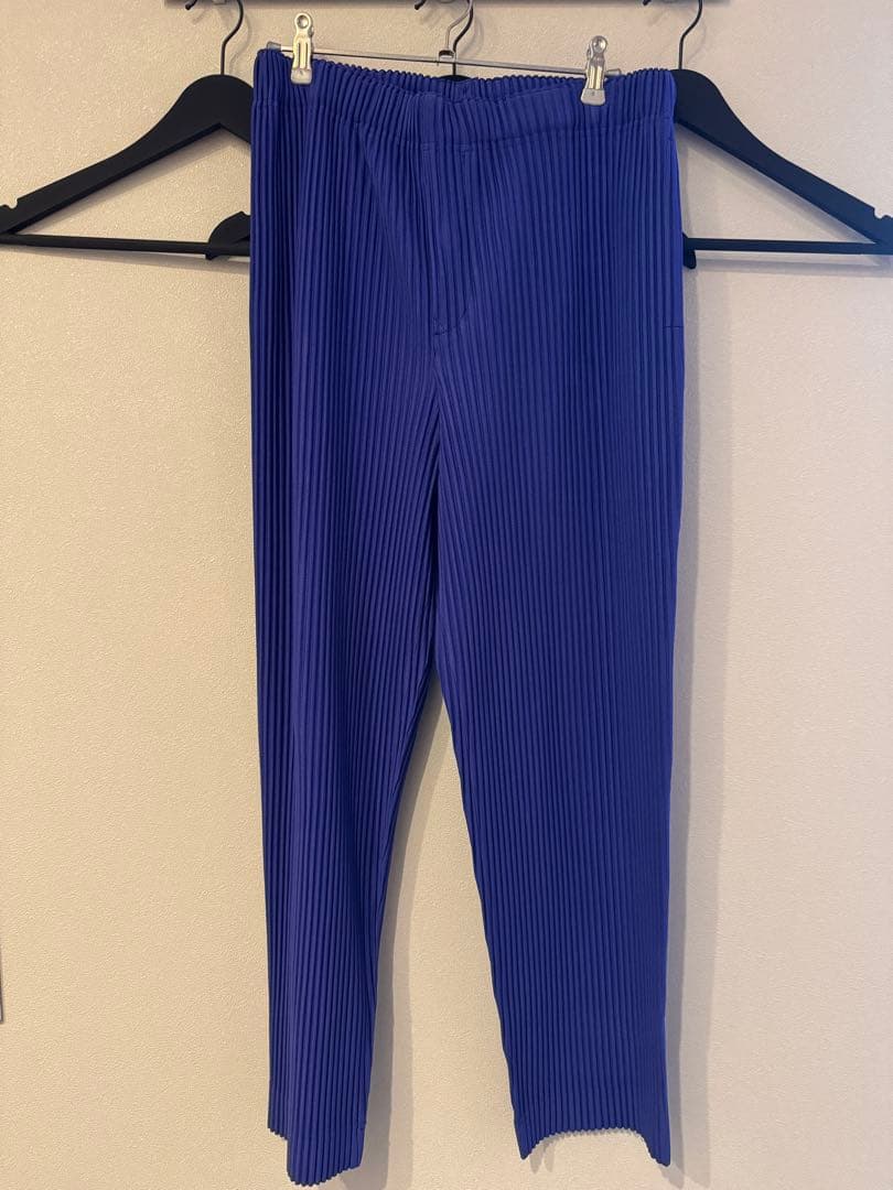HOMME PLISSE パンツ　viola violet 2