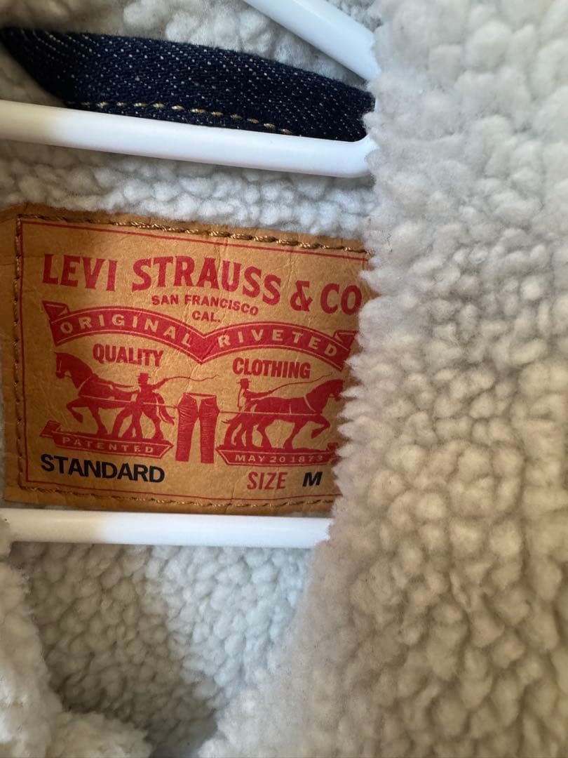 か*ん様 Levi's ボア裏地 デニムジャケット M