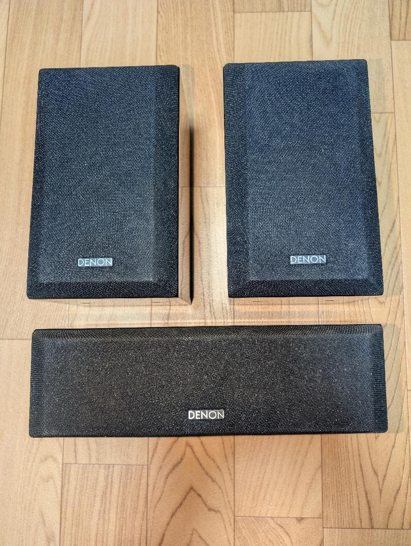 DENON スピーカー ブラック　SC-A11SGと SC-C11SG