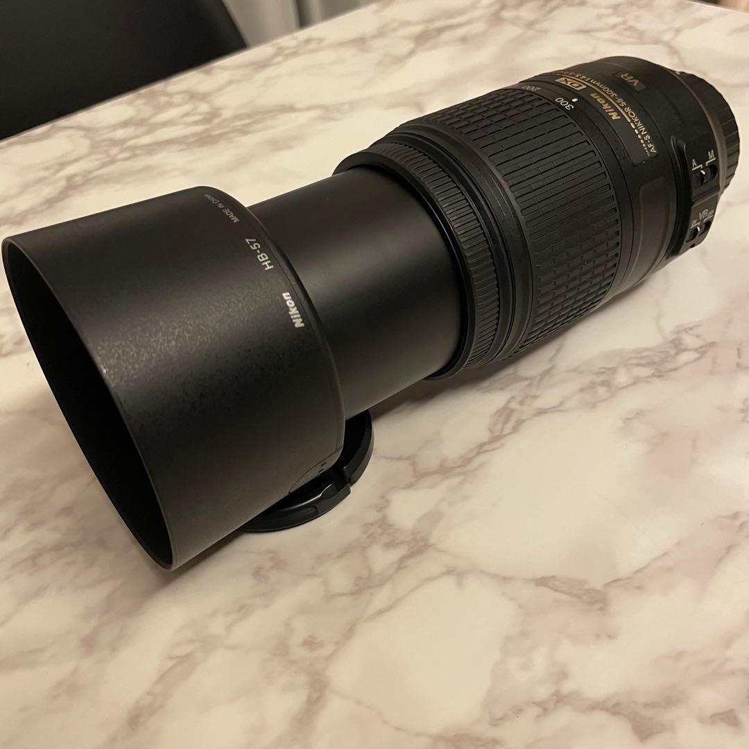 美品 Nikon AF-S 55-300mm VR⭐️望遠レンズ ニコン